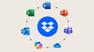 New Dropbox  Microsoft 365 integrations [upl. by Miksen585]