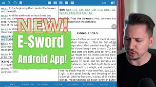 NEW eSword Android App walkthru amp review [upl. by Zadack73]