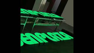 Super Resin Glue Liquid Acrylic For 3d Led Channel Letter Sign [upl. by Agrippina786]