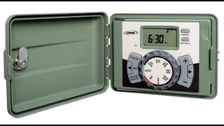 Orbit 57894 4Station Outdoor Swing Panel Sprinkler System Timer Renewed  Overview [upl. by Messing]