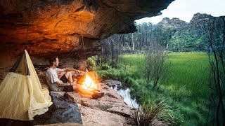 Cave Camp in Mountain Oasis  Favourite Hike 2020 [upl. by Ethelbert102]