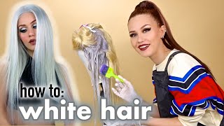 Trying to dye my wig white [upl. by Cordova]