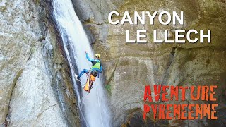 canyoning dans les Gorges du Llech  Pyrénées Orientales 4k [upl. by Cornelie]