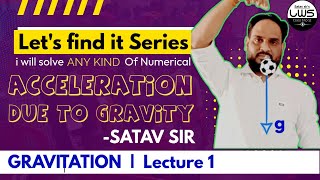 Acceleration due to gravity  Gravitation  class 10  Milind Satav sir  Life with science [upl. by Ecirtaemed]