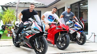 Racing with 300000 worth of Super bikes in Miami [upl. by Ressler962]