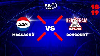 SB League  Day 9 MASSAGNO vs BONCOURT [upl. by Gibbon]