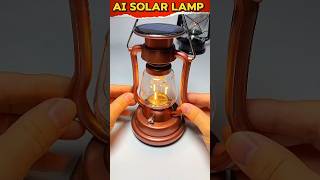 Ai solar lamp unlimited light solarlamp lamp gadgets shorts [upl. by Aicnelev]