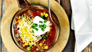 Easy Taco Soup Recipe [upl. by Schechinger]