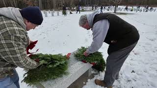 2024 Wreath Laying Ceremony  New Hampshire Veterans Cemetery [upl. by Lindley579]