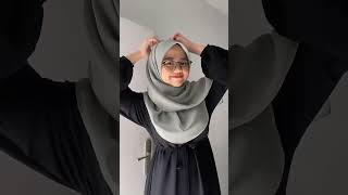 Tutorial Segiempat Malaysia Buat Si Gemoy shorts hijabstyle [upl. by Notyarb]