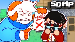 Schlatt RUINS His New Minecraft Server SDMP [upl. by Ynnad]