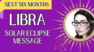 Libras Life Transformation What the October 2024 Solar Eclipse Has in Store for You Tarot [upl. by Adyela]