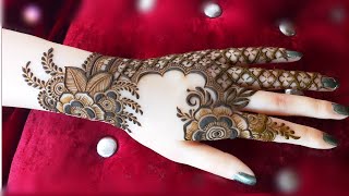 Back Hand Mehndi Design  Eid Mehndi designs  bridal mehndi  mehandi  mehndi ke design  mehendi [upl. by Mat]