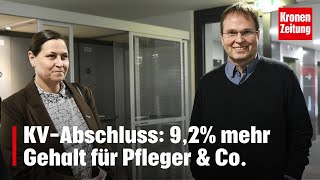 KVAbschluss 92 mehr Gehalt für Pfleger amp Co [upl. by Eillime]