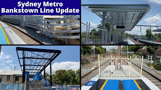 Sydney Metro Bankstown Line Update  Punchbowl to Marrickville  South West Metro  January 2022 [upl. by Annairt]