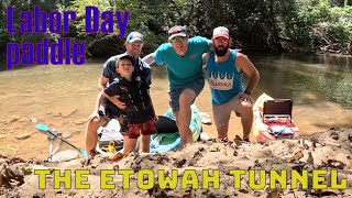 Paddling the Etowah River Tunnel [upl. by Rehpotsyrk978]