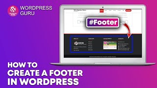 How to add Footer in Wordpress [upl. by Nehtanoj]