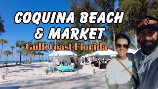 Took a trip to Coquina Beach amp Market on the way to Anna Maria  Absolutely stunning turquoise water [upl. by Ruhtua]