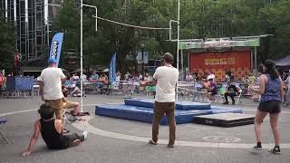 World Record at Pogopalooza Pogo High Jump 11 Feet amp 7 Inches  June 21 2024 [upl. by Jesher593]