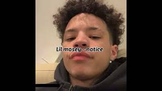 Lil mosey  noticed sped up [upl. by Sirah]