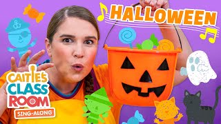 Halloween  Caities Classroom SingAlong  Learn Fun Halloween Kid Songs [upl. by Ninos]