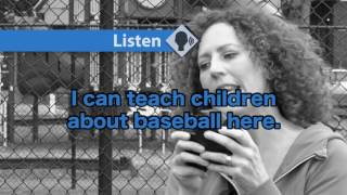 Lets Learn English Lesson 33 Learning Americas Sport [upl. by Esidnak]