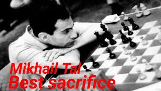 Mikhail Tal vs Lev Polugaevsky Tal chess gamebest game Tal amazing sacrfice Tal a Big mistake [upl. by Eedia641]