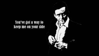 Johnny Cash  I Walk The Line  LYRICS [upl. by Andria]