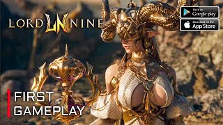 NEW MMORPG quotLord Ninequot First Gameplay Reveal Trailer AndroidIOS [upl. by Ttekcirc]