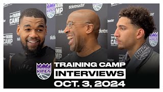 Mason Jones Colby Jones amp Coach Brown  Training Camp Interviews Day 3 [upl. by Dnalsor]