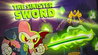 Chuck Chicken Power Up  The Sinister Sword  Action Cartoon [upl. by Yllek447]