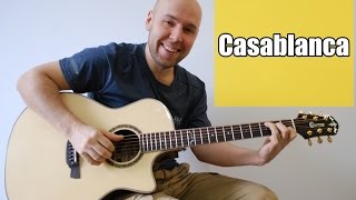 Casablanca  Fingerstyle Guitar Cover [upl. by Sosanna]