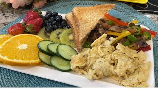 Low carb breakfast ideas with eggs and veggies [upl. by Ddart]