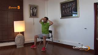 Les exercices physiques assis pour les malades cardiaques respiratoires et personnes âgées [upl. by Ollehto535]