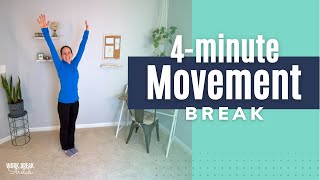 4minute Workday Movement Break officeexercise officefitness officestretch [upl. by Micco]