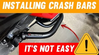 How To Installing SW Motech Crash Bars [upl. by Latsyrcal]