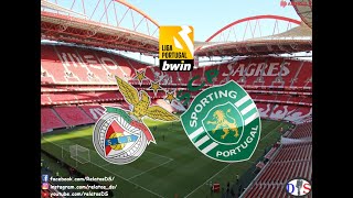 Rádio Antena 1  Benfica x Sporting  Relato dos Golos [upl. by Saleem238]