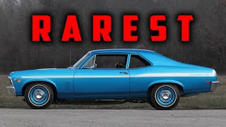 9 Rarest Chevrolet Muscle Cars Ever [upl. by Holly]