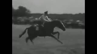 Leni Riefenstahl  Olympia  Equestrian Footage  36 olympics [upl. by Eanal]