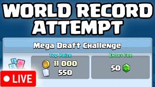 GOING FOR 81 MEGA DRAFT CHALLENGES IN A ROW WORLD RECORD [upl. by Archibald270]