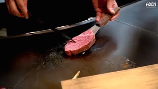 Kobe Beef Chateaubriand Steak  in Kobe Town Japan [upl. by Riha]