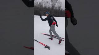 TRAIL KIDS Intro to classic skiing with coach Kim [upl. by Deaner953]