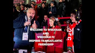 Ryan Reynolds and Rob Mcelhenney ignite friendship between Wrexham Super Fans [upl. by Nyltiak]