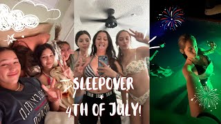 my FIRST sleepover  4th OF JULYYY [upl. by Ducan]