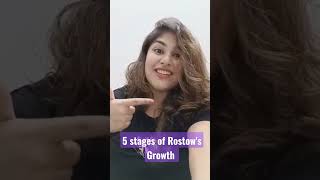 5 stages of Rostows Growth youtube video exam wbcs economics rostow viral upsc ssc ssccgl [upl. by Dranyer824]