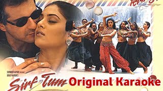 Uparwala Apne Saath HaiKARAOKE with Scrolling Lyrics  Sirf Tum 1999  Kumar Sanu amp Course [upl. by Eirotal30]