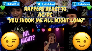 Rappers React To ACDC quotYou Shook Me All Night Longquot [upl. by Avilo751]