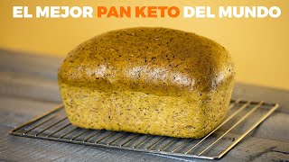 El MEJOR PAN KETO DEL MUNDO 🍞  pan bajo en carbohidratos sabroso y TRUCOS PARA QUE QUEDE PERFECTO [upl. by Nywles856]