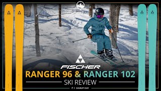 2024 Fischer Ranger 96 and 102 Ski Review with SkiEssentialscom and Bonus Ranger 108 [upl. by Oileduab]