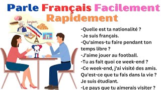 Parle Français facilement avec 200 Questions et Réponses pour faire Connaissance [upl. by Strohl]